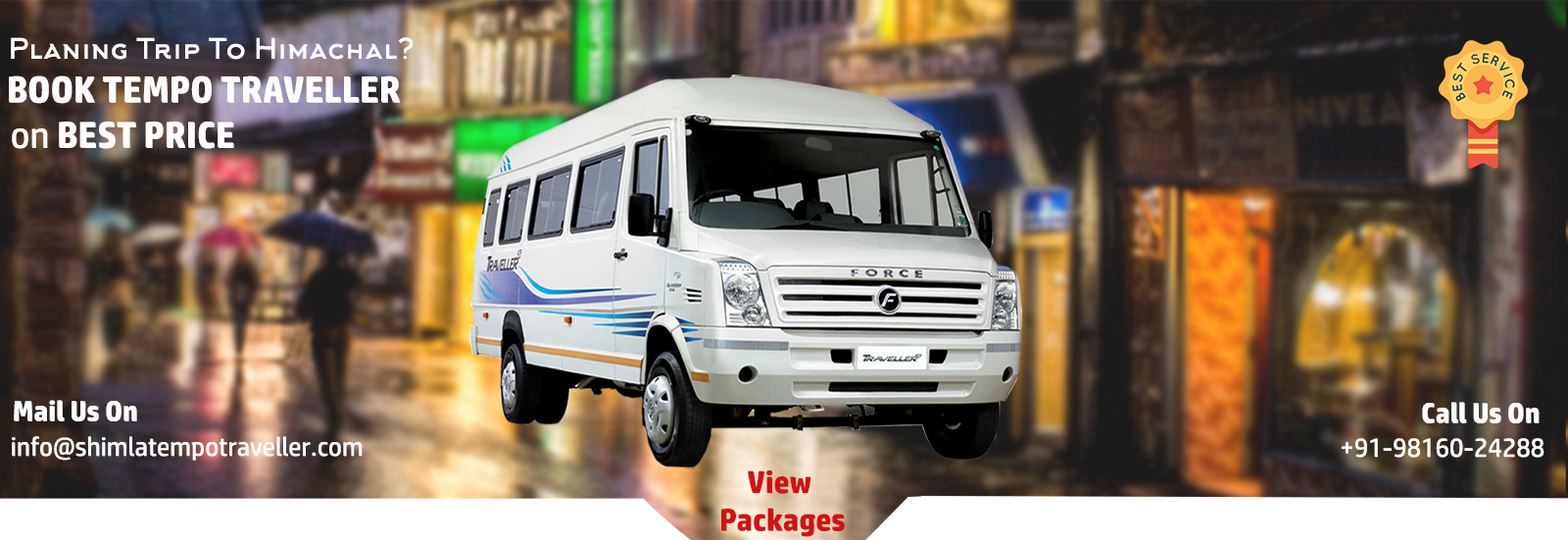 shimla tempo traveller, tempo traveller for shimla manali